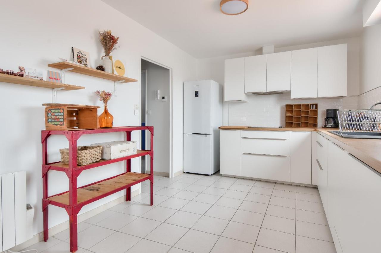 Appart Pour 8 Au Coeur De Noirmoutier - Terrasse Exterior foto