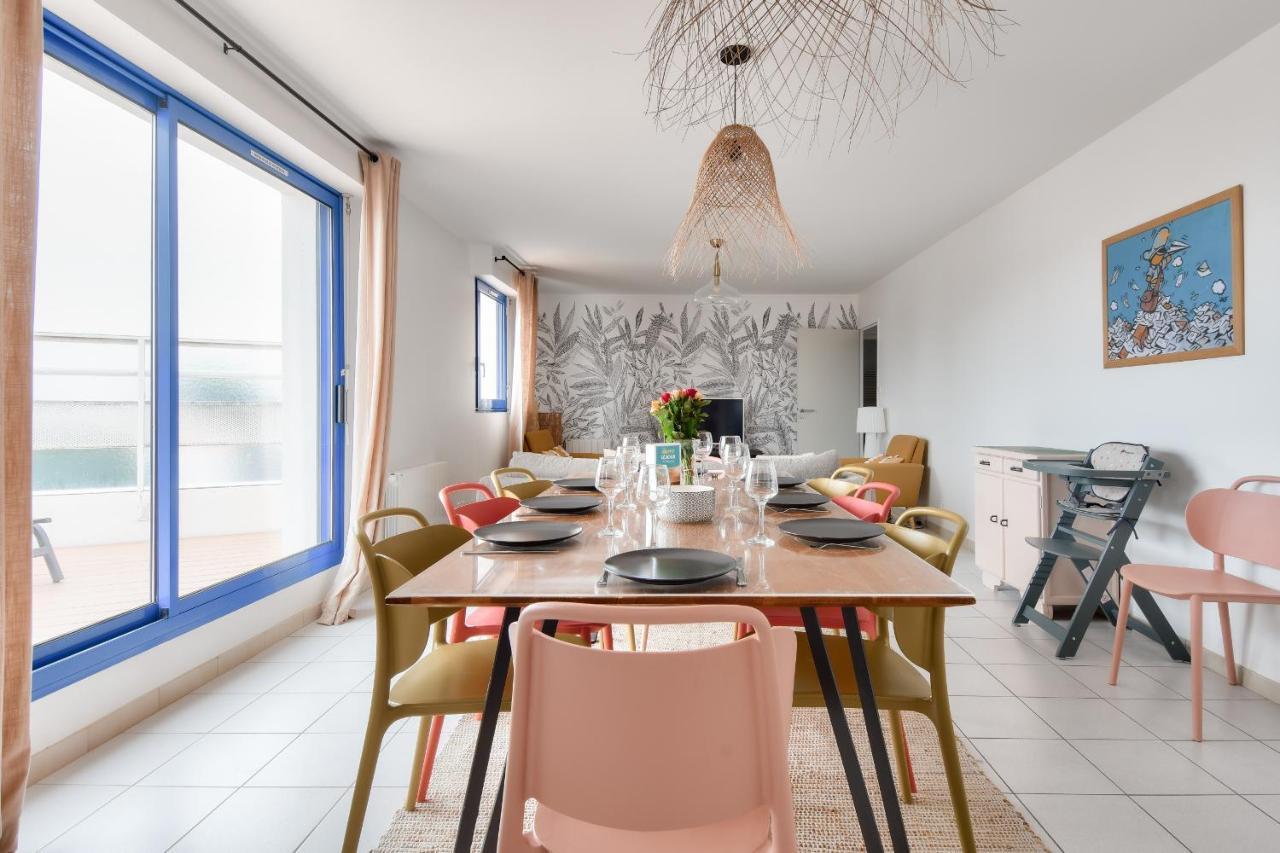 Appart Pour 8 Au Coeur De Noirmoutier - Terrasse Exterior foto